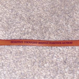 Dillon Rogers leather bracelet